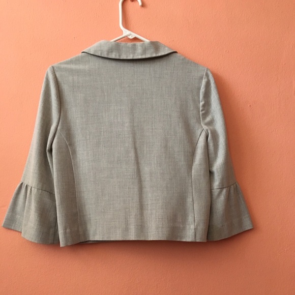 BCX (M) Light gray 3/4 sleeve blazer - Picture 5 of 5